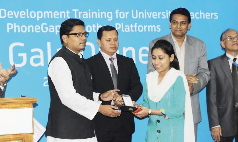 1st position in the Mobile Apps Idea Contest of the Smart Apps Development Training for University Teachers
